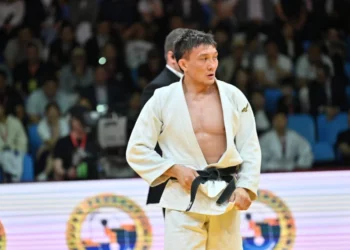 Изображение для новости: Чемпионат мира по дзюдо: Есет Куанов проиграл олимпийскому чемпиону и не смог выйти в 1/8 финала