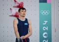Изображение 1 для Амир Маймуратов дошел до четвертьфинала этапа Кубка мира по спортивному скалолазанию в Польше