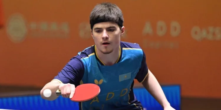 Изображение для новости: Алан Курмангалиев стал бронзовым призером турнира по настольному теннису в Китае