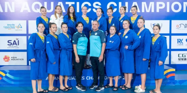 Изображение для новости: Казахстанки завоевали «бронзу» чемпионата Азии по водному поло