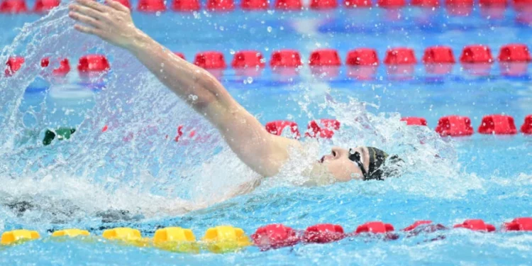 Изображение для новости: Александр Румынский установил рекорд и принес Казахстану «золото» юношеской Азиады в плавании