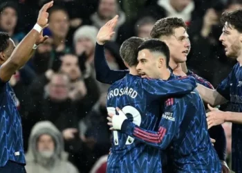 Изображение к «Арсенал» обошел «Челси» и стал первым финалистом Кубка Англии по футболу