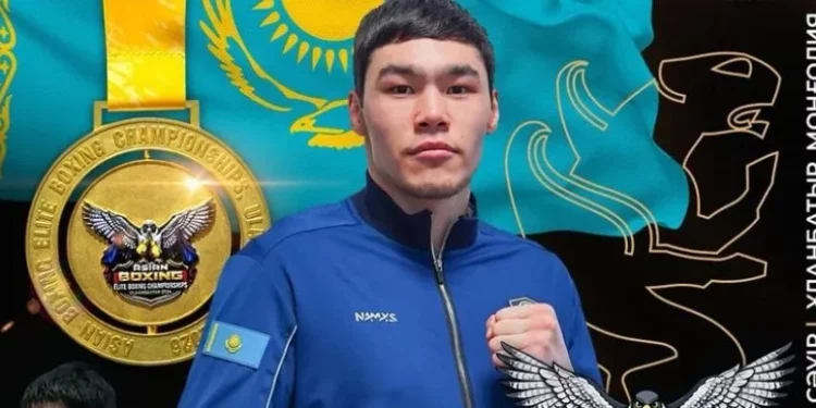Изображение для новости: Казахстанcкий боксер победил узбекистанца и выиграл «золото» ЧА-2026