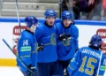 Изображение 1 для Казахстан одержал вторую победу на чемпионате мира по хоккею в Польше