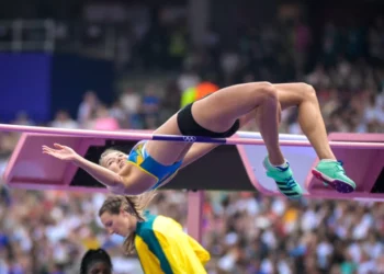 Изображение к Легкоатлетка Елизавета Матвеева завоевала «бронзу» чемпионата Азии по прыжковым дисциплинам
