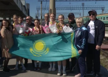 Изображение к Юные спортсменки из Костаная завоевали бронзу чемпионата Азии