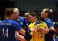 Изображение 1 для Казахстан стал четвёртым на Кубке наций AVC по волейболу