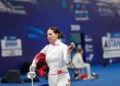 Изображение 1 для Первая в истории: казахстанка стала чемпионкой Азии по фехтованию