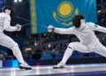 Изображение 1 для Казахстанские шпажисты впервые возглавили мировой командный рейтинг